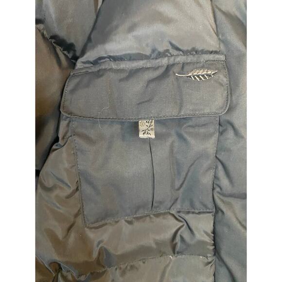 Columbia Women's Black Down Quilted Winter Parka Jacket Coat Size Small - Picture 14 of 16